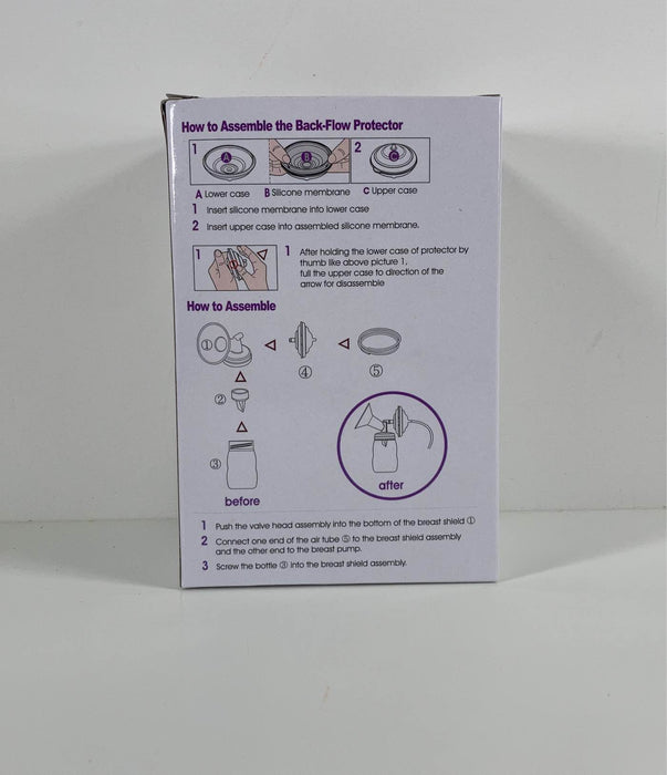 secondhand Spectra Baby 24mm Premium Breast Pump Accessory Kit