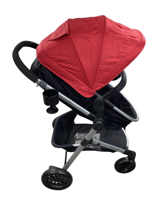 Shop Evenflo Pivot Modular Stroller, 2022, Salsa Red at Goodbuygears