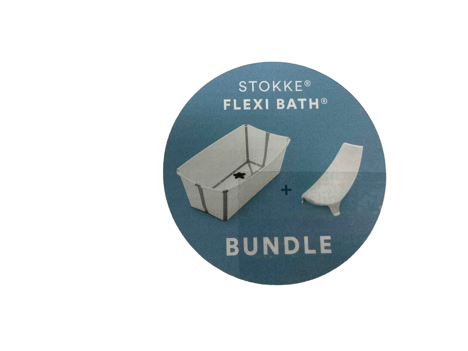Shop Stokke Flexi Bath Bundle Pack, Regular, Transparent Blue at Goodbuygears