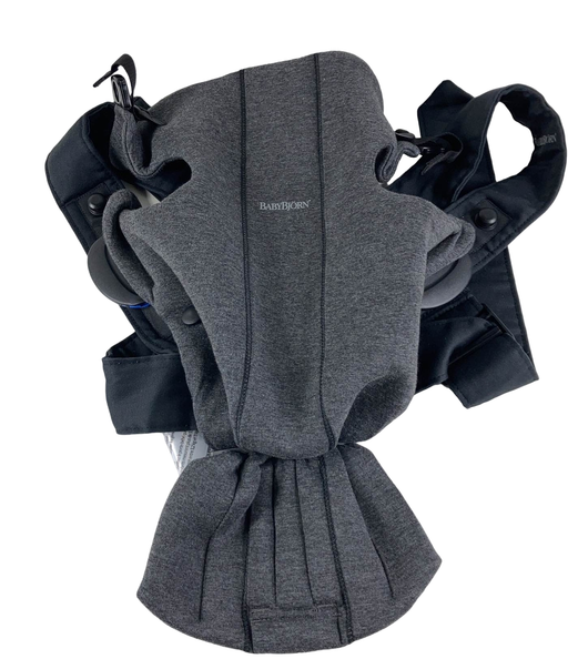 Shop BabyBjorn Baby Carrier Mini, Charcoal Gray 3D Jersey at Goodbuygears