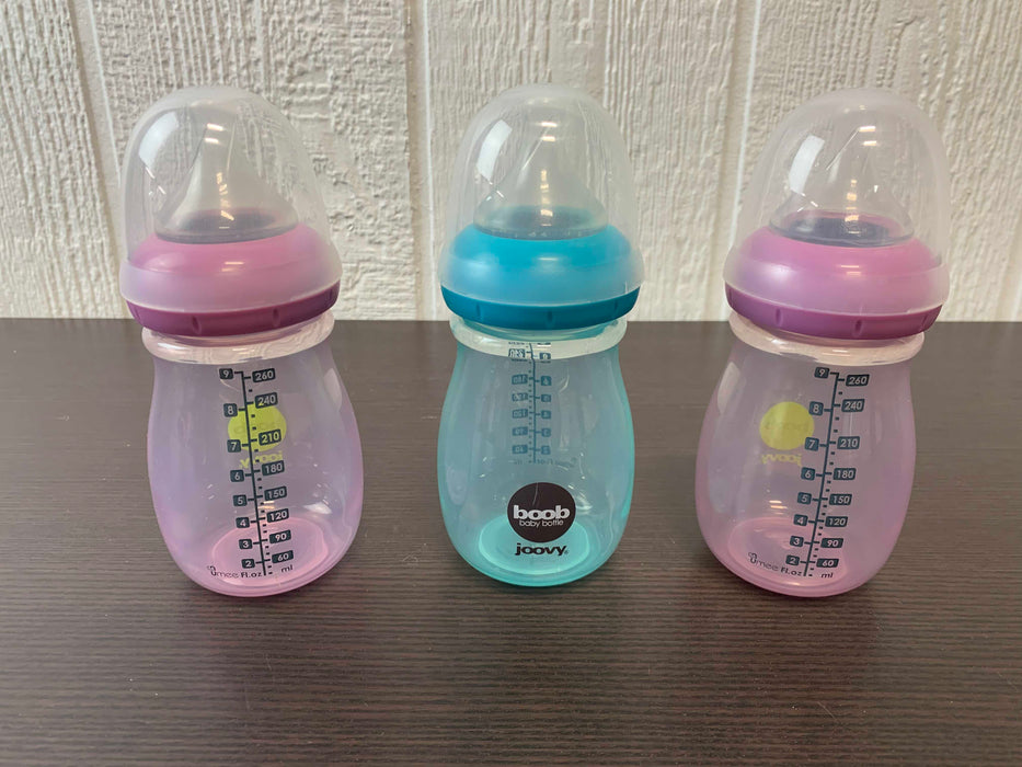 used BUNDLE Joovy Boob Bottles