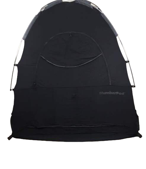 Shop SlumberPod 3.0 Sleep Canopy, Black with Grey Accents at Goodbuygears