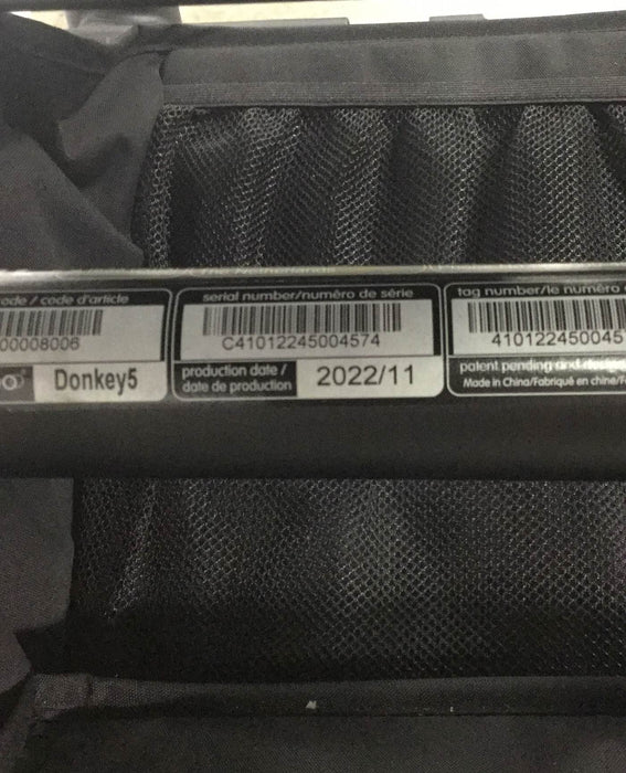 Shop Bugaboo Donkey 5 Stroller Mono, Midnight Black, Black, 2022 at Goodbuygears