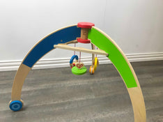 secondhand Hape Wooden Baby Gym