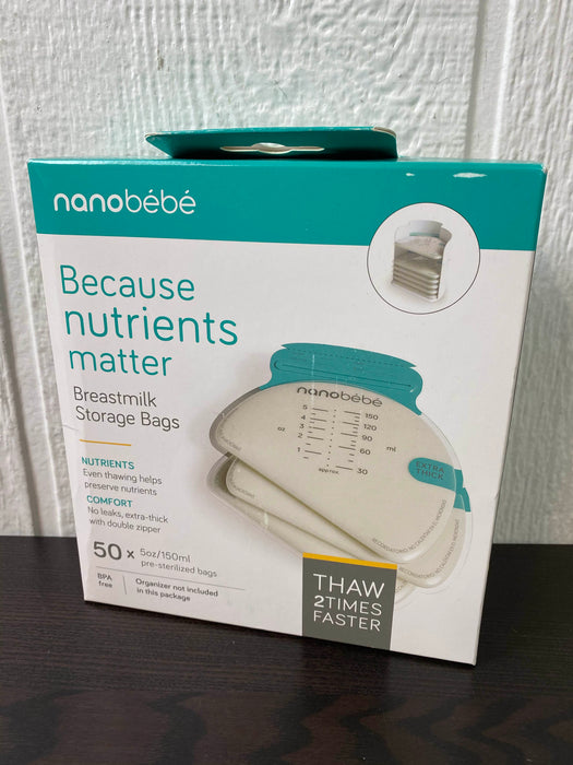 used Nanobébé Breastmilk Storage Bags