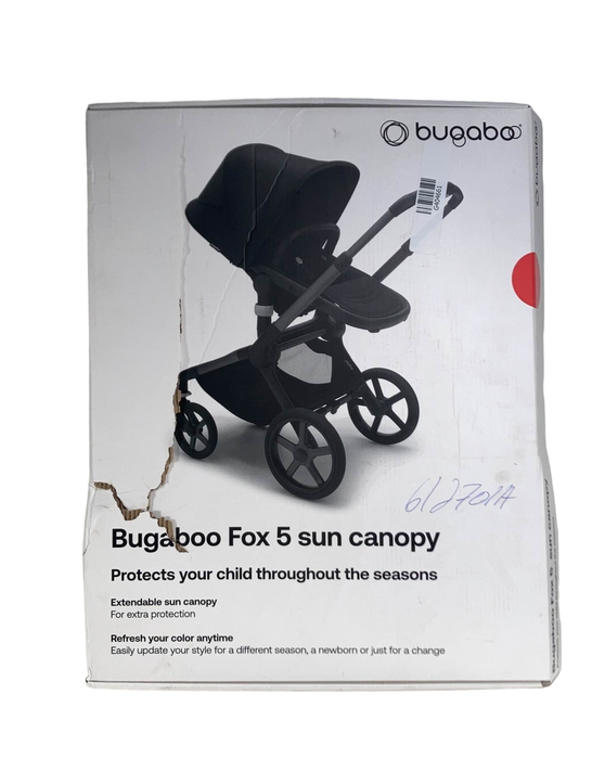 Shop Bugaboo Fox 5 Sun Canopy, Sunrise Red at Goodbuygears