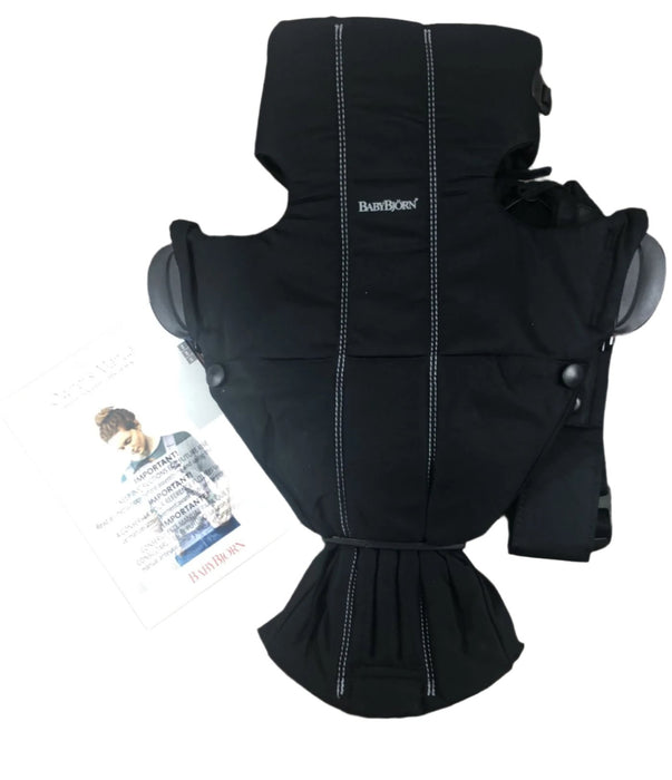 Shop BabyBjorn Baby Carrier Mini, Black Woven at Goodbuygears