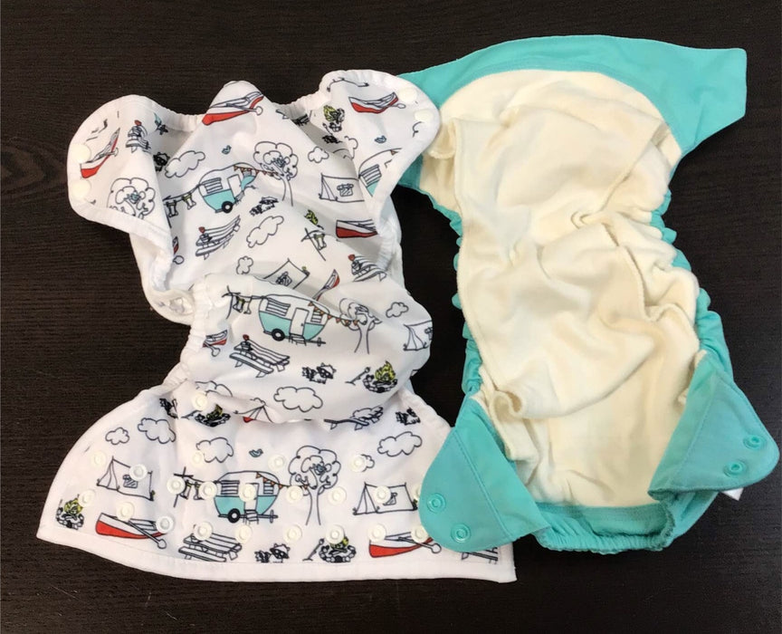 used BUNDLE Cloth Diapers