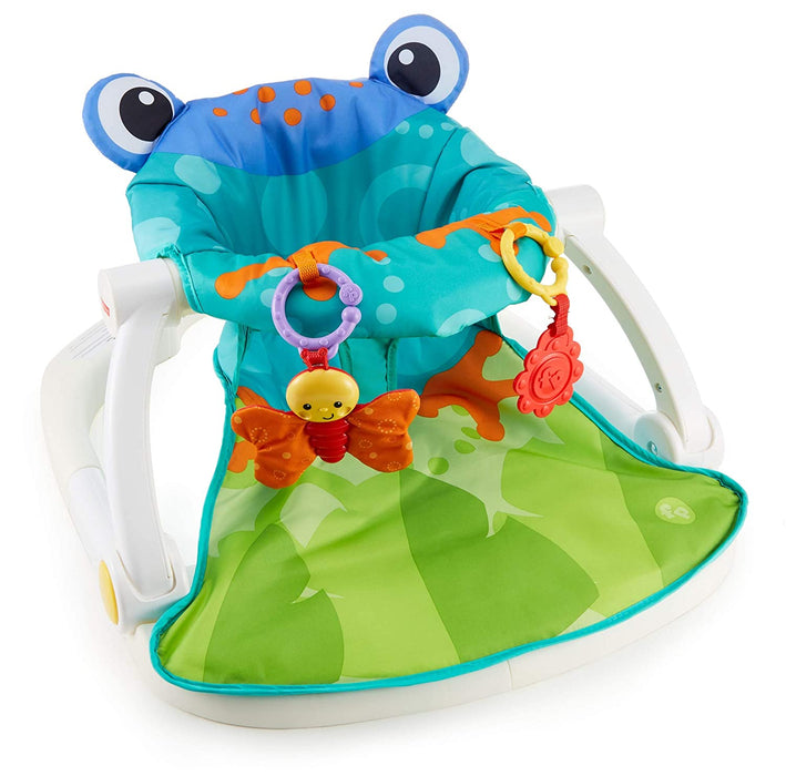 used Fisher Price Sit-Me-Up Floor Seat, Frog