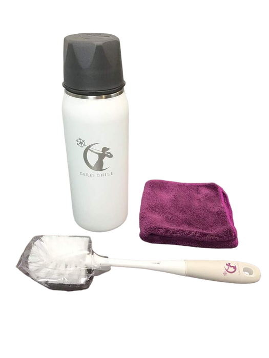 Shop Ceres Chill Breastmilk Chiller, White, With Squeaky Clean Set at Goodbuygears