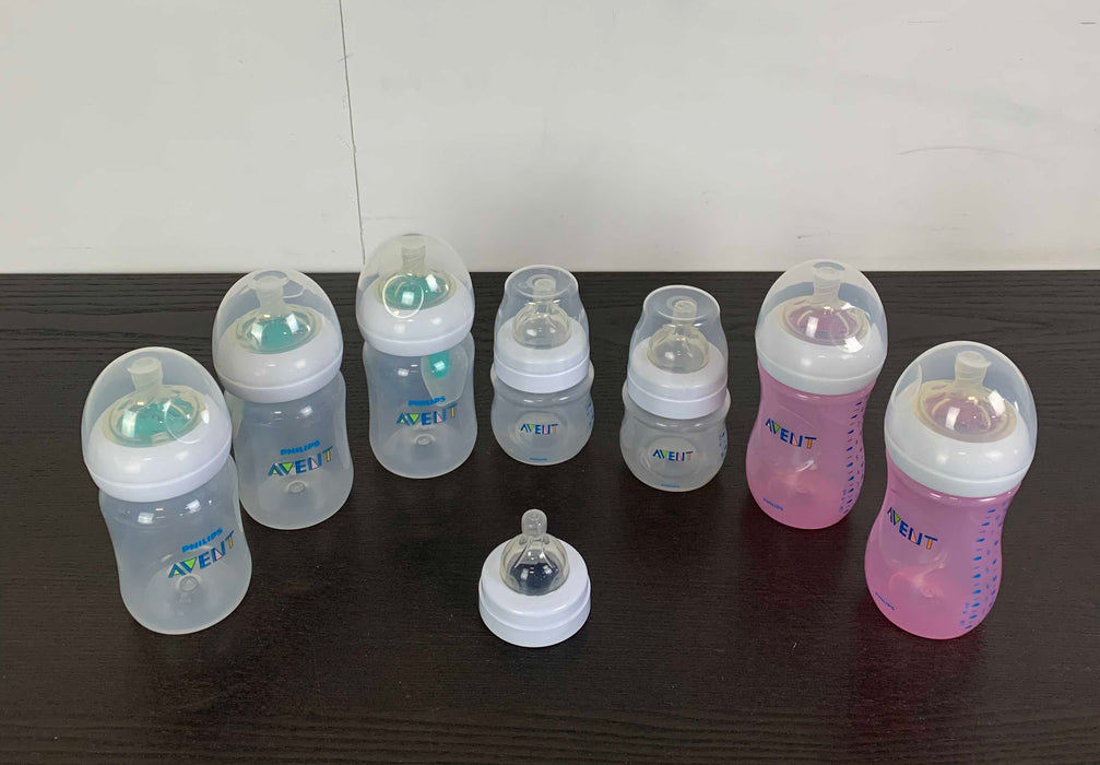 used BUNDLE Philips Avent Bottles