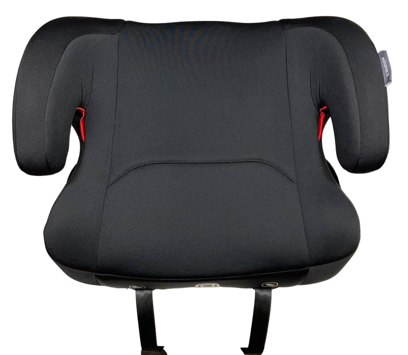 Shop Diono Solana 2 Backless Booster Seat, 2022, With LATCH, Black at Goodbuygears