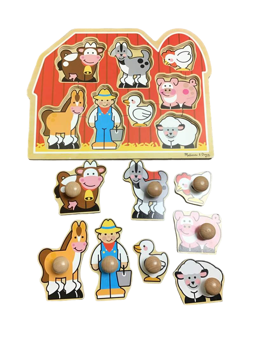 Shop Melissa & Doug Jumbo Knob Puzzle at Goodbuygears