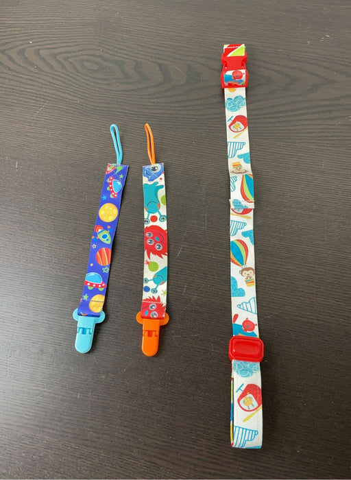 used BUNDLE Pacifier Clips