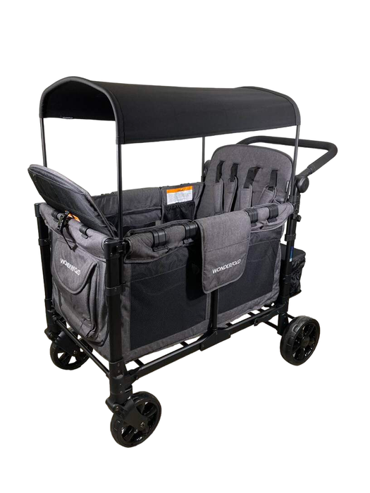 Shop Wonderfold W4 Elite Stroller Wagon, Charcoal Gray, 2023 at Goodbuygears