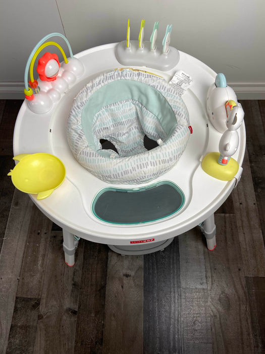 secondhand Skip Hop Explore and More Baby's View 3-Stage Activity Center, Silver Lining Cloud