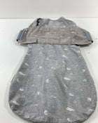 used Happiest Baby SNOO Sack, Medium (12-18 lbs), Graphite Planets