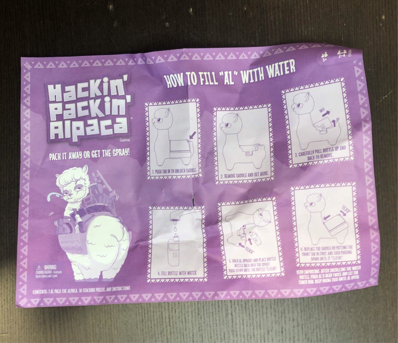 used Mattel Hackin Packin Alpaca