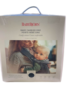 used BabyBjorn Baby Carrier One, Black Cotton Mix