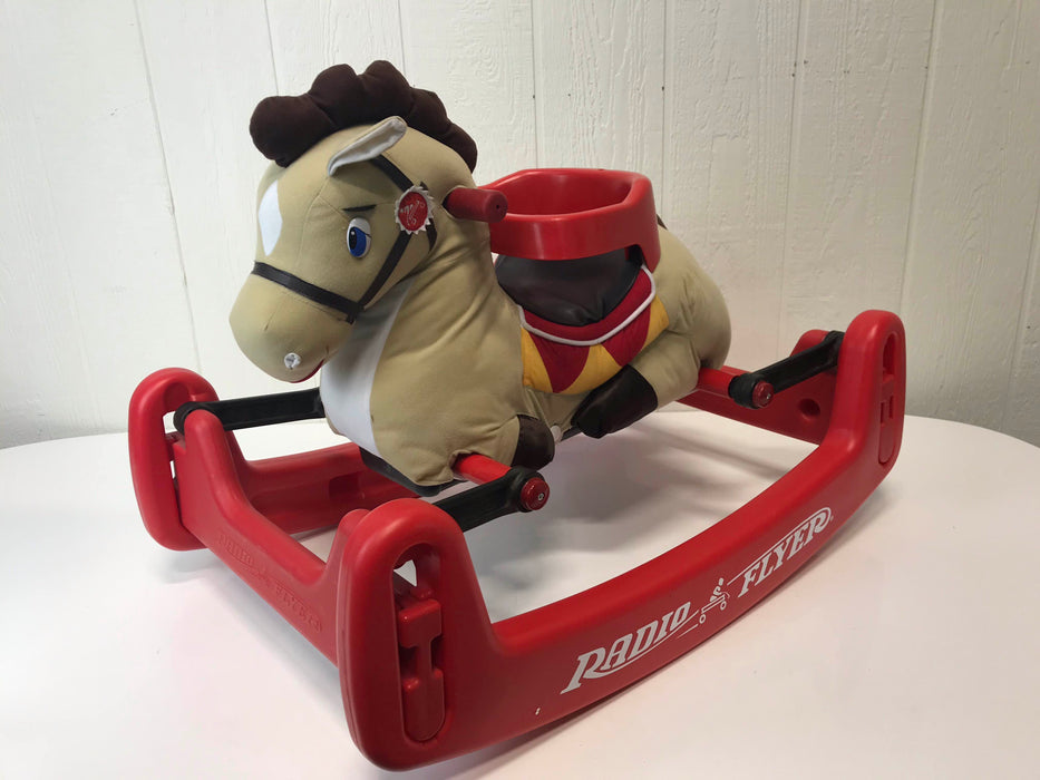 used Radio Flyer Soft Rock & Bounce Pony With Sounds