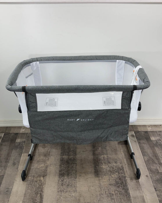 Shop Baby Delight Beside Me Dreamer Bassinet & Bedside Sleeper, Charcoal Tweed at Goodbuygears