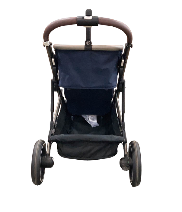 Shop Cybex Gazelle S Modular Stroller, 2022, Silver Frame, Navy Blue at Goodbuygears