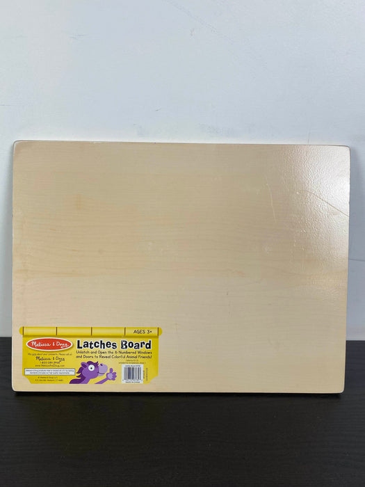 secondhand Melissa & Doug Latches Board