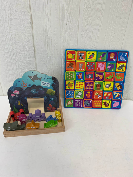 used BUNDLE Toddler-Preschool Puzzles