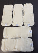 used BUNDLE Cloth Diaper Inserts