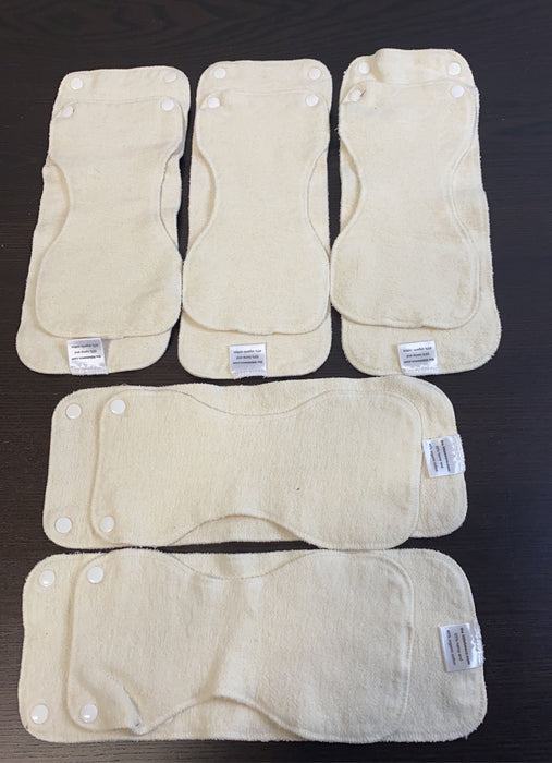 used BUNDLE Cloth Diaper Inserts
