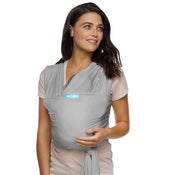 Shop Moby Classic Wrap Baby Carrier, Stone Grey at Goodbuygears