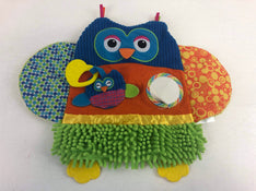 secondhand Earlyears Busy Buddy Blanket, Owl