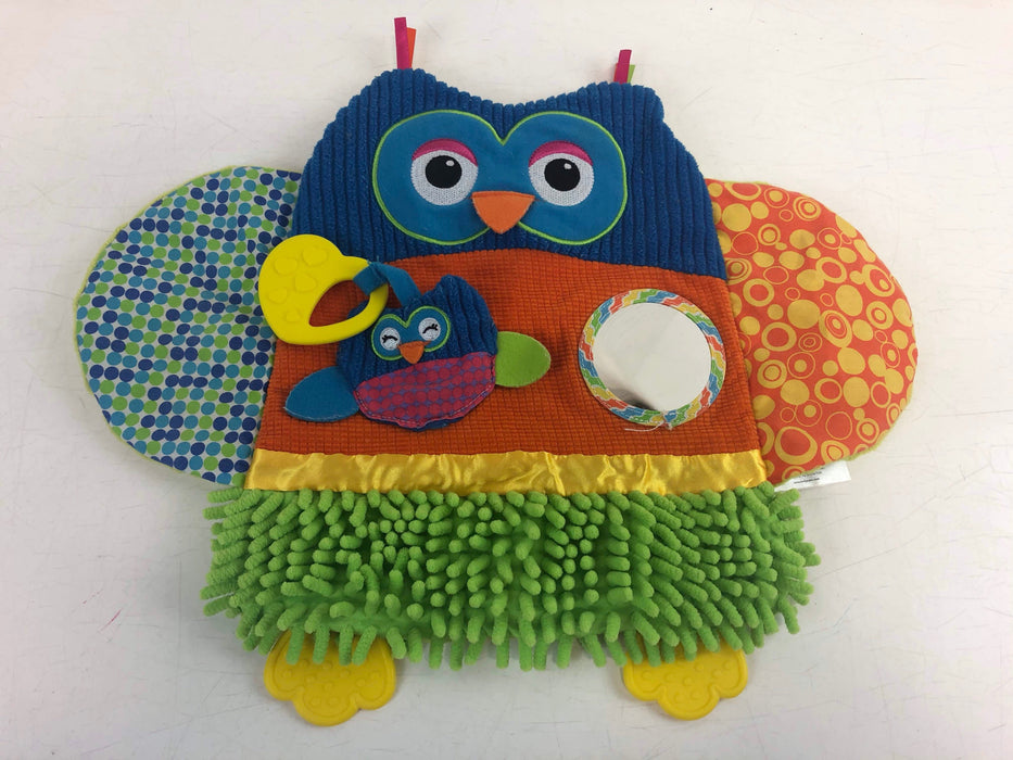 secondhand Earlyears Busy Buddy Blanket, Owl
