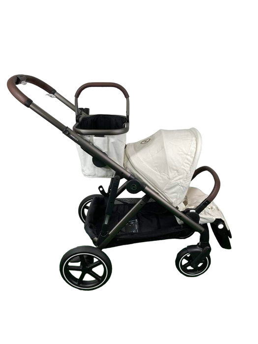 Shop Cybex Gazelle S Modular Stroller, 2023, Taupe Frame, Seashell Beige at Goodbuygears