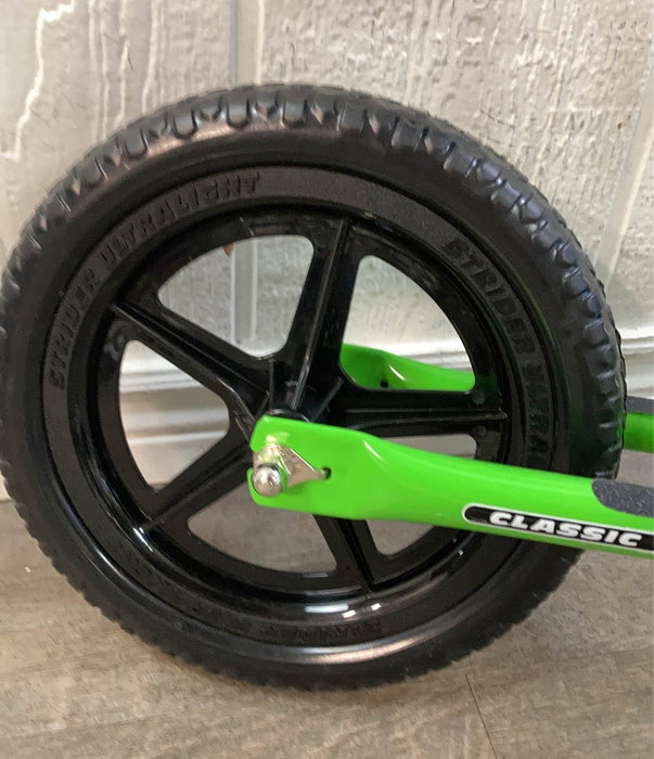 Shop Strider Balance Bike 12 Classic, Classic 12", Green at Goodbuygears