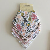 used Copper Pearl Bandana Bibs, In olive