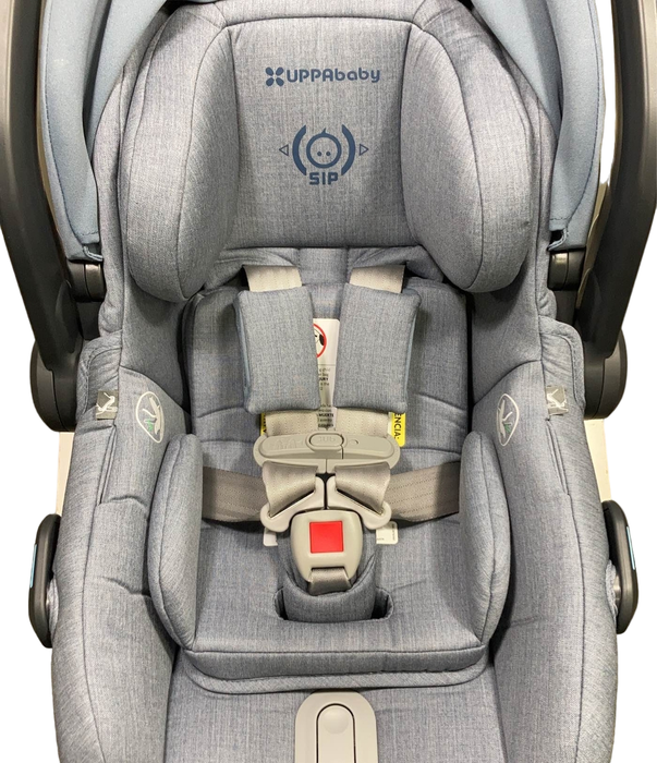 Shop UPPAbaby MESA V2 Infant Car Seat, 2023, Gregory (Blue Melange Merino Wool) at Goodbuygears