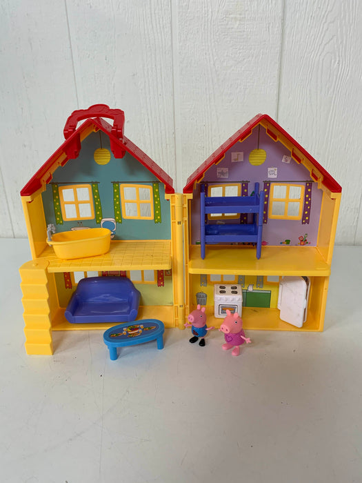 used Peppa Pig Deluxe House Playset