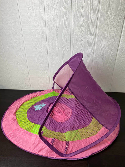 secondhand SwimWays Baby Spring Float with Sun Canopy