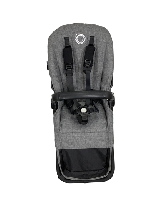 Shop Bugaboo Donkey 5 Duo Extension Set, without Canopy, Grey Melange, Black, 2021 at Goodbuygears
