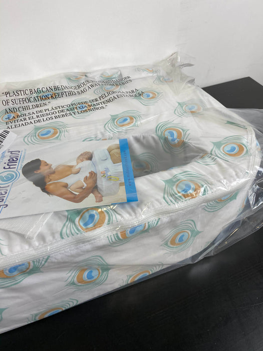 secondhand My Brest Friend Nursing Pillow, - Peacock