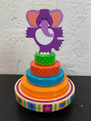 used Melissa & Doug First Play Elephant Rocking Stacker