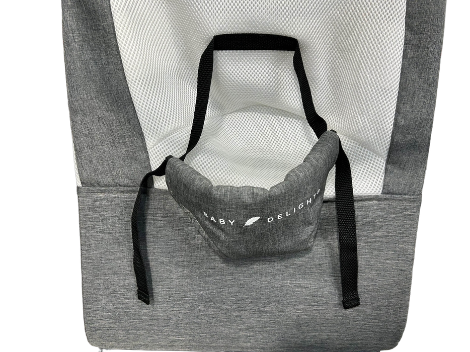 Shop Baby Delight Go With Me Alpine Deluxe Portable Bouncer, Charcoal at Goodbuygears