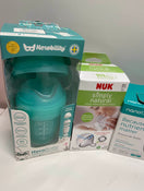 secondhand BUNDLE Baby Bottles, 4 pack Variety