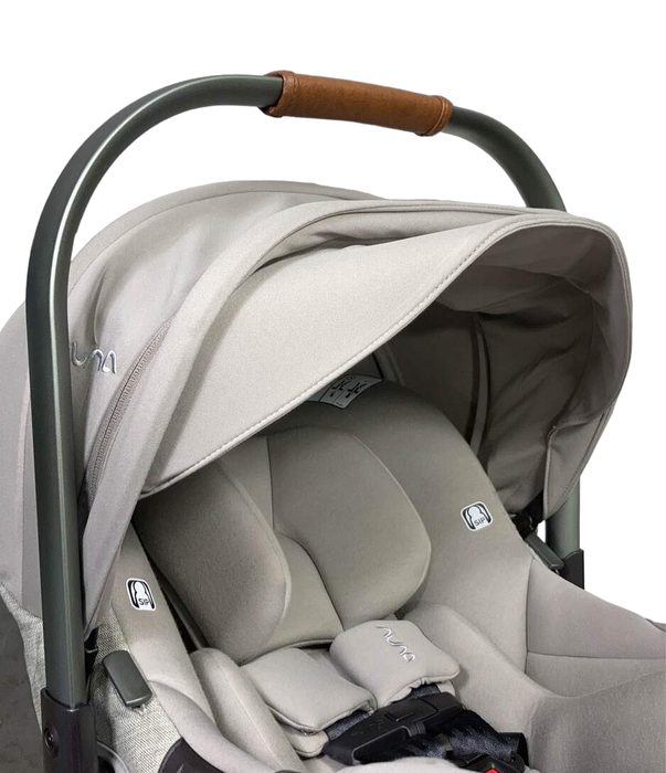 Shop Nuna PIPA rx Infant Car Seat with RELX Base, 2023, Hazelwood at Goodbuygears