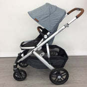 Shop UPPAbaby VISTA V2 Stroller, Gregory (Blue Melange) at Goodbuygears