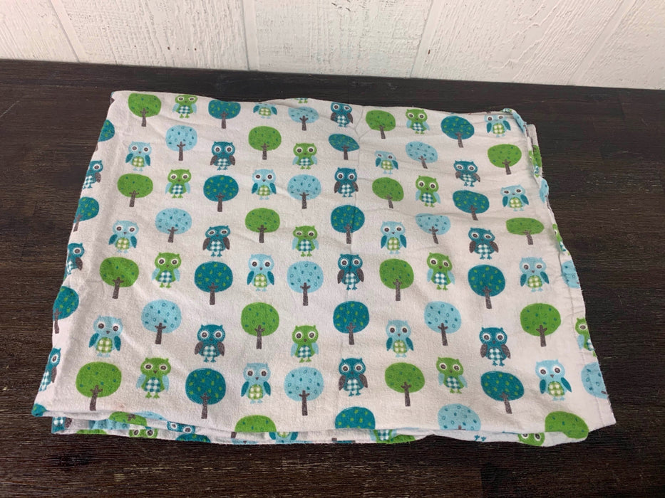 secondhand Toddler Sheet Set, Owls