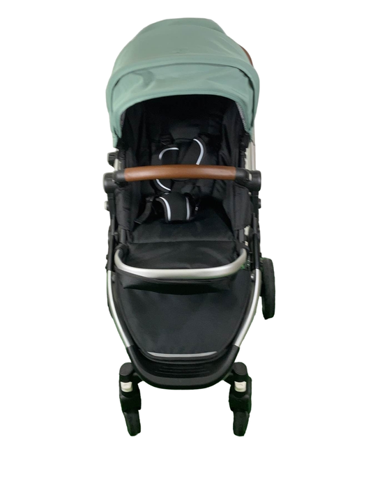 Shop Mockingbird Single 2.0 Stroller, Sage, Watercolor Drops, Silver With Penny Leather, 2023 at Goodbuygears
