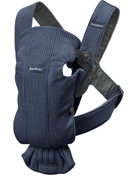 Shop BabyBjorn Baby Carrier Mini, Navy Blue 3D Mesh at Goodbuygears