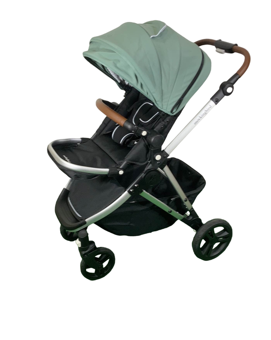 Shop Mockingbird Single 2.0 Stroller, Sage, Watercolor Drops, Silver With Penny Leather, 2023 at Goodbuygears